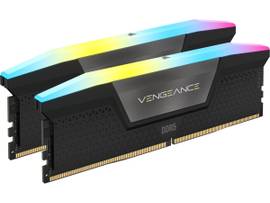 CORSAIR VENGEANCE RGB DDR5 32GB DDR5 6000 C36 1.35V DKTP MEM - BLK
