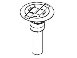 LEGRAND-WIREMOLD COMM POKETHRU ASSY GY FL/