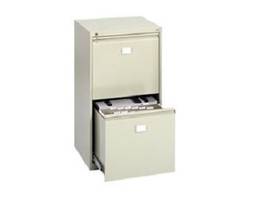 2-DRAWER VERTICAL FILE CABINET