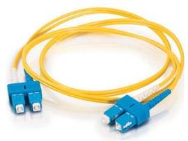 LEGRAND-ORTRONICS 1M SC-SC 9/125 OS1/2 DPX SM TAA FBR-Yellow