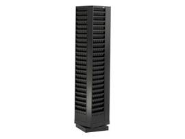 SAFCO LIT RACK STEEL ROTARY 92 PCKT