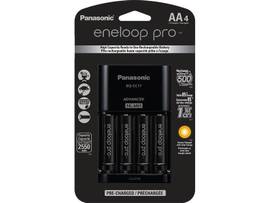 PANASONIC ENELOOP PRO CHARGER + 4AA 2550MAH RECHAR