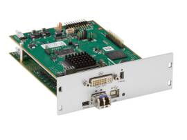 BLACK BOX CORP CARD,SINGLE FIBER DVI-I IR REMOTECONTROL