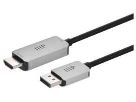 MONOPRICE DISPLAYPORT 1.4 TO 8K HDMI CABLE_ 8K 60HZ_ 32AWG_ 3FT