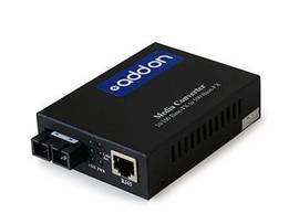 AddOn 10/100Base-TX(RJ-45) to 100Base-LX(SC) SMF 1310nm 20km Managed Media Conve