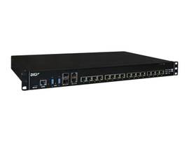DIGI CONNECT EZ 16 MEI SERIAL SERVER, 16 RS-232/422/485 SERIAL PORTS, EU POWER CORD