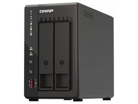 QNAP 2-BAY HIGH-PERFORMANCE DESKTOP NAS WITH INTEL CELERON 4-CORE J6412 ONBOARD 8GB RAM 2 X 2.5GBE 1 X HDMI 1.4B 2 X M.2 PCIE GEN 3 SLOTS