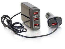 C2G 4 PORT USB PASSENGER CAR CHARGER