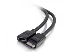 C2G 3FT DISPLAYPORT EXTENSION CABLE M/F BLK
