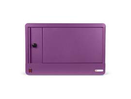 BRETFORD 16X CUBE MICRO STATION, PADLOCK, ORCHID