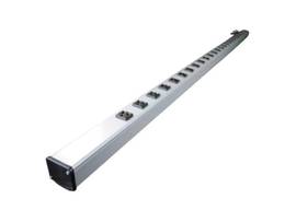 LEGRAND-WIREMOLD LC 72IN GRAY W/24 5-15R