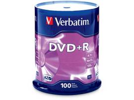 DVD+R 4.7GB 16X BRANDED 100PK SPDL