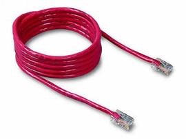 CABLE,CAT5E,UTP,RJ45M/M,3 ,RED,PATCH