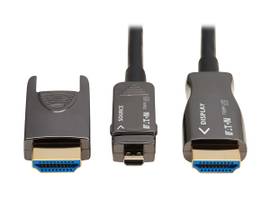 TRIPPLITE HDMI FIBER AOC CABLE 8K M/M BLACK 10M