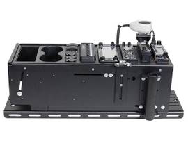 GAMBER 25IN UNIVERSAL CONSOLE BOX; INCLUDES 3 FACEPLATES AND 3 FILLER PANELS.