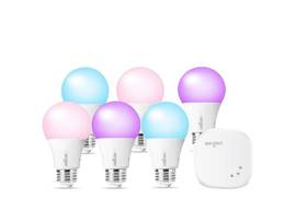 SENGLED ELEMENT COLOUR A19 KIT (6 BULBS,1 HUB)