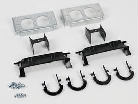 LEGRAND-WIREMOLD DBL DUPLEX KIT W/15A RCPT