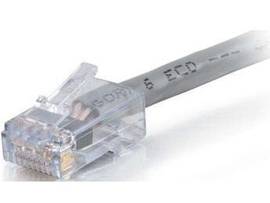 C2G QS 25FT CAT6 NON BOOTED CMP GRY