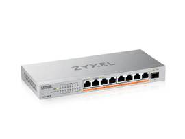 ZYXEL XMG108HP, US, 8-PORT 2.5GBE UNMANAGED POE++ SWITCH WITH 1 PORT 10G SFP+