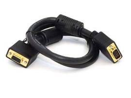 MONOPRICE 3FT SVGA SUPER VGA M/F MONITOR CABLE W/