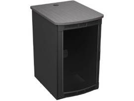 ROLLING PRESENTATION RACK WITH ASIAN NIGHT TOP