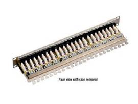 BLACK BOX CORP SHIELDED PATCH PANEL, 24-PORT JPS60A-24