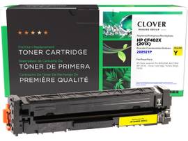 CLOVER IMAGING REMANUFACTURED HIGH YIELD YELLOW TONER CARTRIDGE ALTERNATIVE FOR HP CF402X (HP 201X)