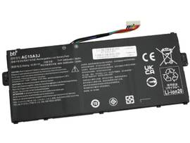 BATTERY TECH BTI AC15A3J-BTI 3-CELL 11.55V LI-ION NOTEBOOK BATTERY FOR ACER CHROMEBOOK 11 C735, C735-C7Y9, CB3-131, CB3-131-C1CA, CB3-131-C3KD,