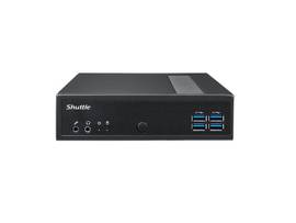 SHUTTLE DL30N 1L SLIM FANLESS PC/MEDIA PLAYER, INTEL ALDER LAKE-N N100, 16GB DDR5 MAX, 1 DIM SLOT