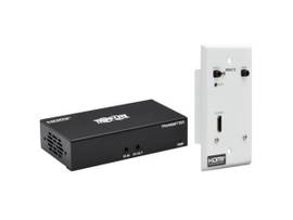 TRIPP HDMI OVER CAT6 EXTENDER KIT BOX TRANSMITTER/WALL PLATE RECEIVER 4K 60 HZ 4/4/4 IR POC HDR HDCP 22 230 FT TAA
