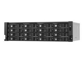 QNAP 16-BAY 3U RACKMOUNT PCIE INTERFACE SATA JBOD EXPANSION ENCLOSURE, 2.53.5 SATA 6GBPS DRIVES, 2 PORTS (SFF-8644 1X2), SHORT DEPTH 14.59-INCH