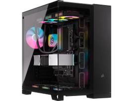 CORSAIR ICUE LINK 6500X RGB TEMPERED GLASS MID-TOWER, BLACK