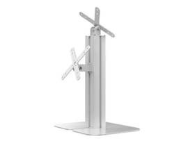 CTA DIGITAL DUAL VESA TABLE MOUNT FOR POS (WHITE)
