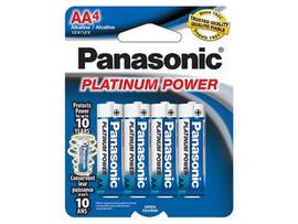 PANASONIC PLATINUM POWER ALKALINE AA4PK