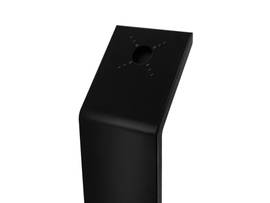 CTA DIGITAL FLOOR STAND KIOSK, BLACK