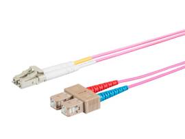MONOPRICE ENTEGRADE OM4 FIBER OPTIC CABLE_ LC/SC_