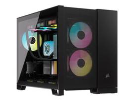 CORSAIR 2500D AIRFLOW TEMPERED GLASS MID-TOWER, BLACK