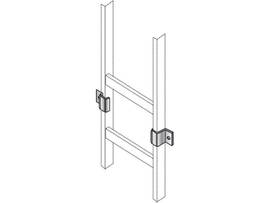 BLACK BOX CORP LADDER RACK VERTICAL WALL BRACKET RM860