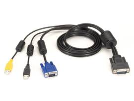 ServSwitch Secure KVM Switch Cable VGA USB CAC USB to HD26