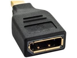 KRAMER MINI DISPLAYPORT (M) TO DISPLAYPORT (F) ADAPTER CABLE