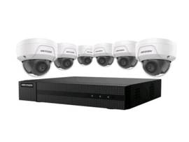 HIKVISION CAMERA KIT6 4MP OD DOME W/2.8MM 2TB HDD