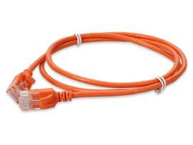 ADD-ON 5FT RJ-45 M/M CAT6A ORANGE CU PATCH CBL