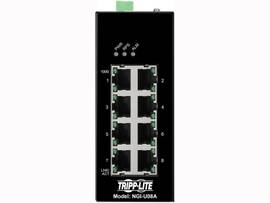 TRIPPLITE INDUSTRIAL ETHERNET SWITCH 8-PORT UNMANAGED- 10/100 MBPS DIN MOUNT