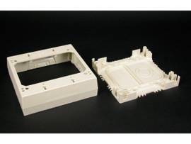 LEGRAND-WIREMOLD NM 2G DEEP DIV OVER RCWY DEV BOX WH (PKG OF 5)