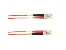 OM1 62.5/125 Multimode Fiber Patch Cable OFNP Plenum LC-LC RD 10M