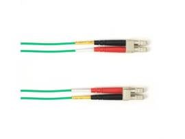 OM3 50/125 Multimode Fiber Patch Cable OFNP Plenum LC-LC GN 5M