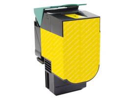 CLOVER IMAGING REMANUFACTURED HIGH YIELD YELLOW TONER CARTRIDGE FOR LEXMARK CS417/CS517
