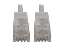 TRIPPLITE CAT6 CABLE SNAGLESS SLIM M/M WHITE 10FT