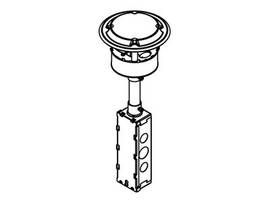 LEGRAND-WIREMOLD 4IN POKE-THRU INSERT ONLY