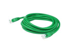 AddOn 4ft RJ-45 (Male) to RJ-45 (Male) Straight Green Cat6A FTP Copper PVC Patch